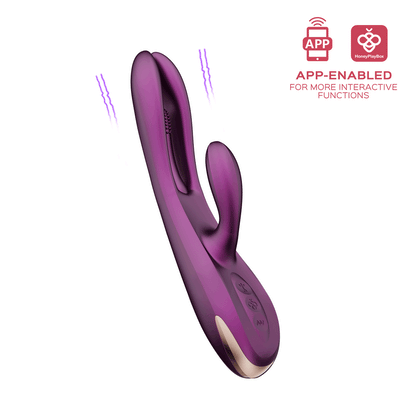 HONEY PLAY BOX TERRI APP-CONTROLLED KINKY FINGER TAPPING RABBIT VIBRATOR