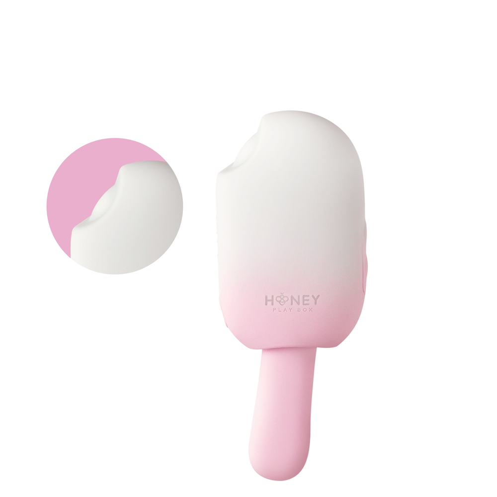 HONEY PLAY BOX BITE ME SUCKING TAPPING & VIBRATING CREAM POP STIMULATOR