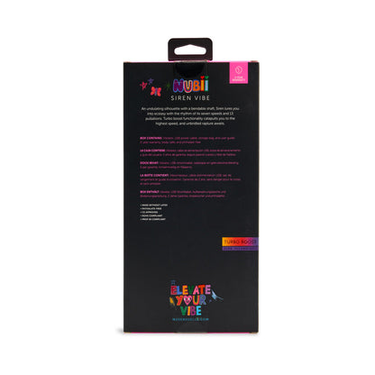 NU SENSUELLE SIREN NUBII G-SPOT VIBE W/ HINGE PINK