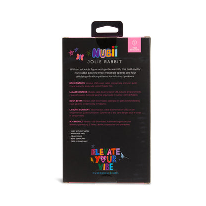 NU SENSUELLE JOLIE NUBII WARMING MINI RABBIT BLUE