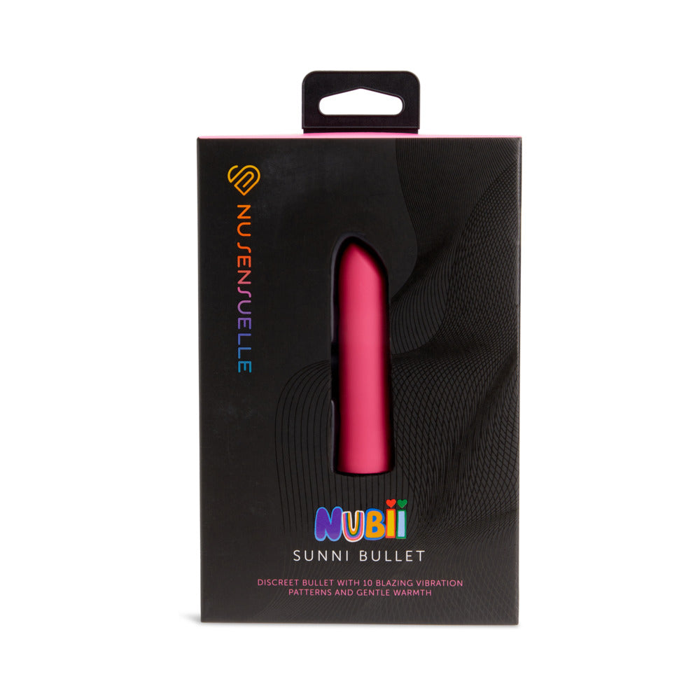 NU SENSUELLE SUNNI NUBII WARMING BULLET PINK