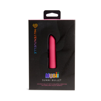 NU SENSUELLE SUNNI NUBII WARMING BULLET PINK