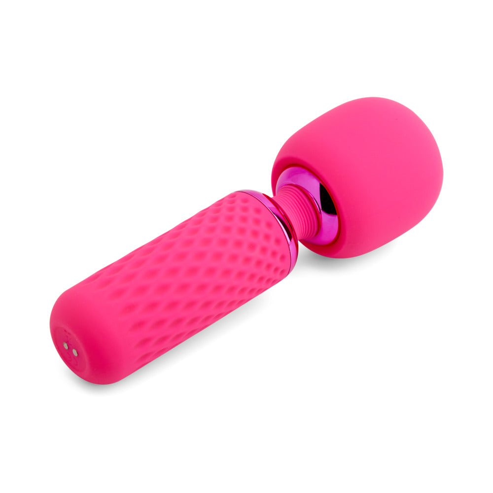 NU SENSUELLE HARLOW NUBII MINI WAND W/ MASTURBATOR PINK