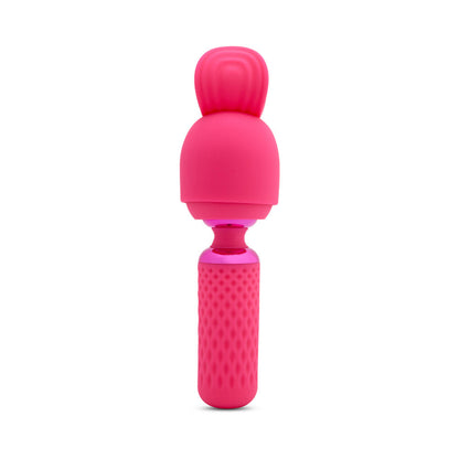 NU SENSUELLE HARLOW NUBII MINI WAND W/ MASTURBATOR PINK