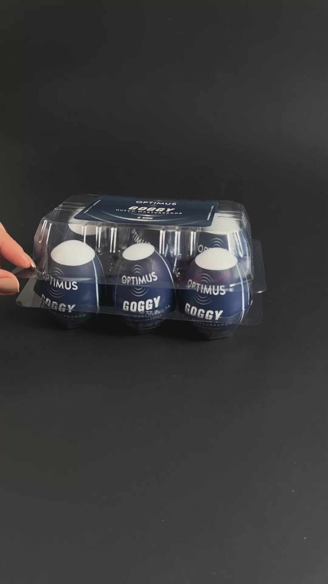 CAMTOYZ - GOGGY MASTURBATOR EGG BOX 6PK