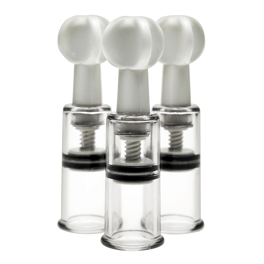 SIZE MATTERS TWISTED TRIPLETS NIPPLE AND CLIT SUCKERS