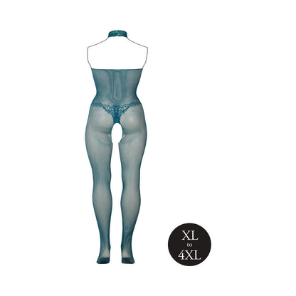 LE DESIR FISHNET AND LACE BODYSTOCKING OCEAN DEEP QUEEN SIZE