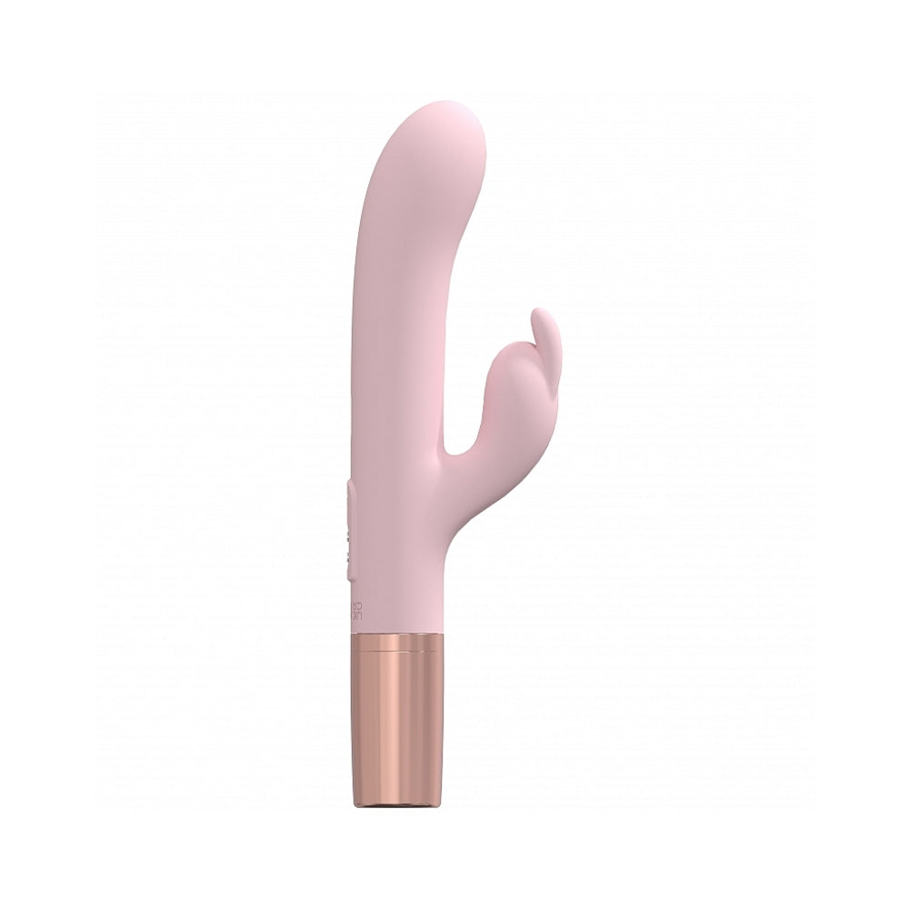 LOVELINE TRAVELER RABBIT SILICONE RECHARGEABLE SPLASHPROOF PINK