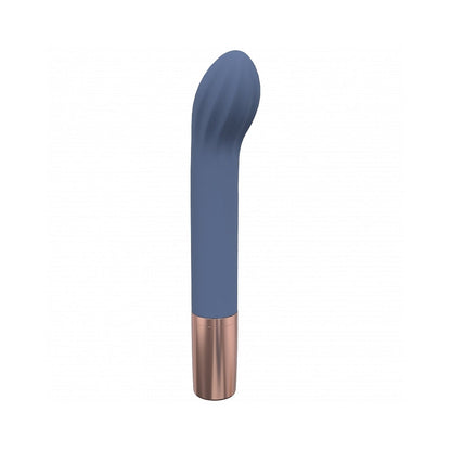 LOVELINE TRAVELER G-SPOT SILICONE RECHARGEABLE SPLASHPROOF BLUE/GREY