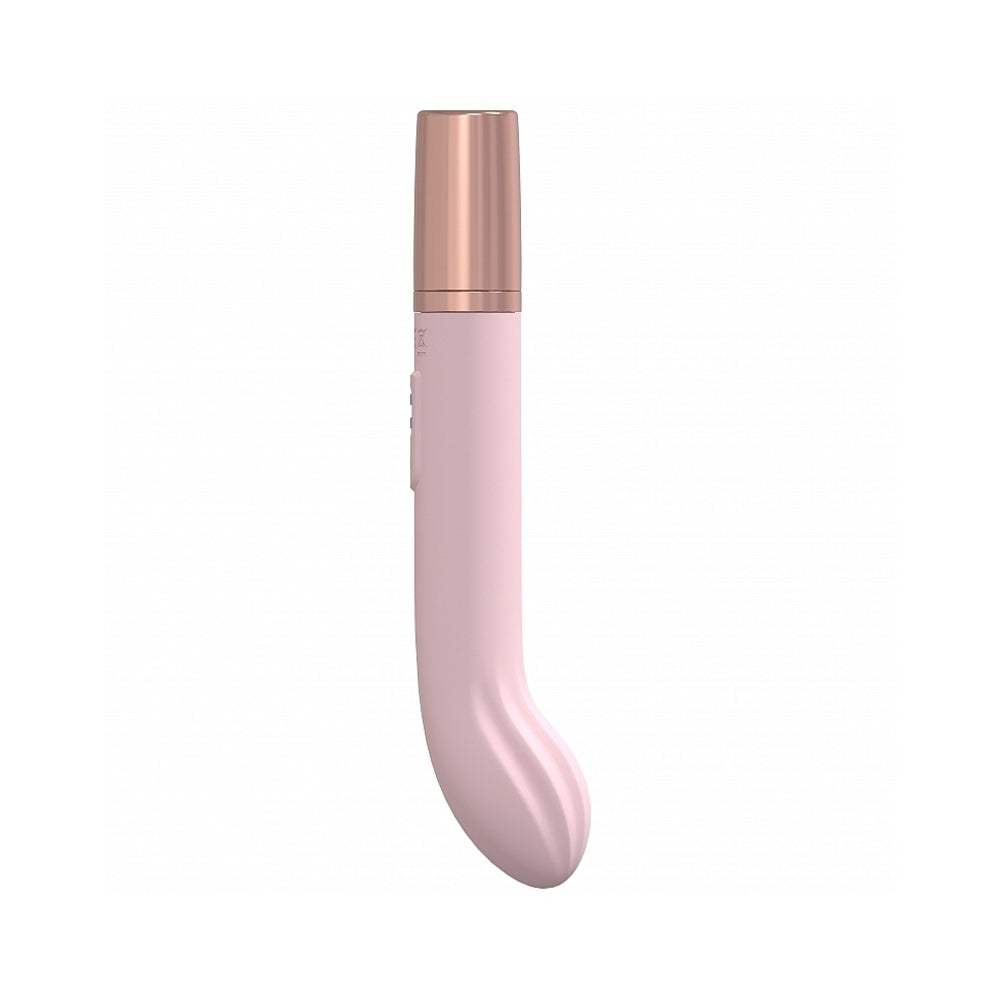 LOVELINE TRAVELER G-SPOT SILICONE RECHARGEABLE SPLASHPROOF PINK