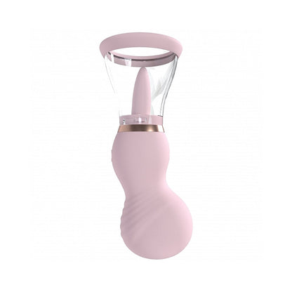 SHOTS - BOMBA DE VULVA Y PECHOS AUTOMÁTICA RECARGABLE SENSUAL ROSA