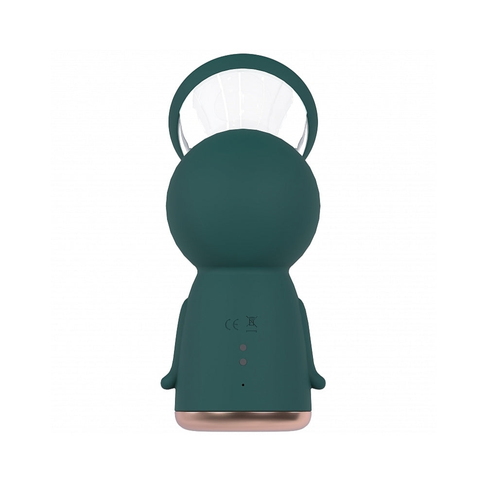 SHOTS - PUMPED EXQUISITE AUTOMATIC RECHARGEABLE VULVA & BREAST PUMP FOREST GREEN
