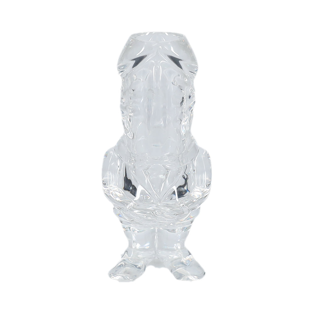 THE DICKHEADS GROOM TALL SHOT GLASS CLEAR