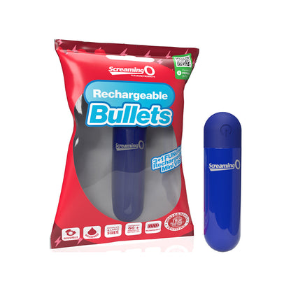 SCREAMING O RECHARGEABLE BULLETS BLUE