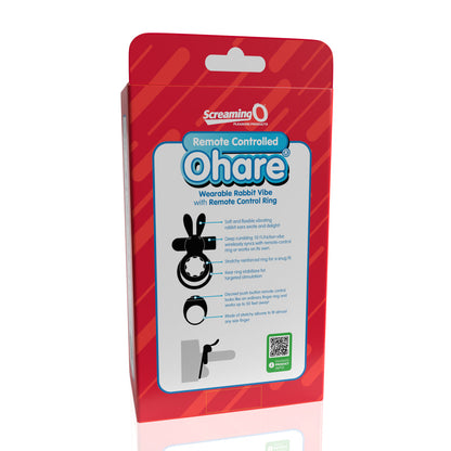 SCREAMING O - ANILLO VIBRADOR OHARE CON CONTROL REMOTO