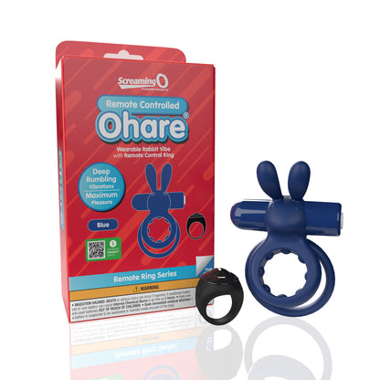 SCREAMING O - ANILLO VIBRADOR OHARE CON CONTROL REMOTO