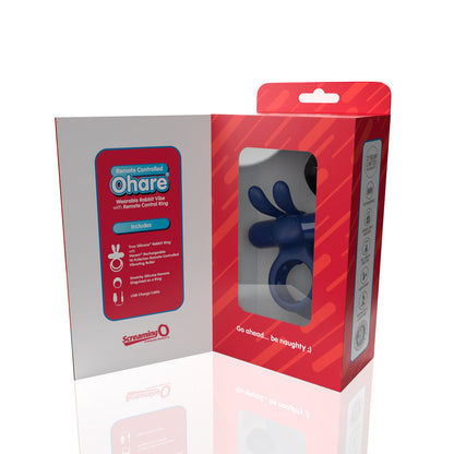 SCREAMING O - ANILLO VIBRADOR OHARE CON CONTROL REMOTO