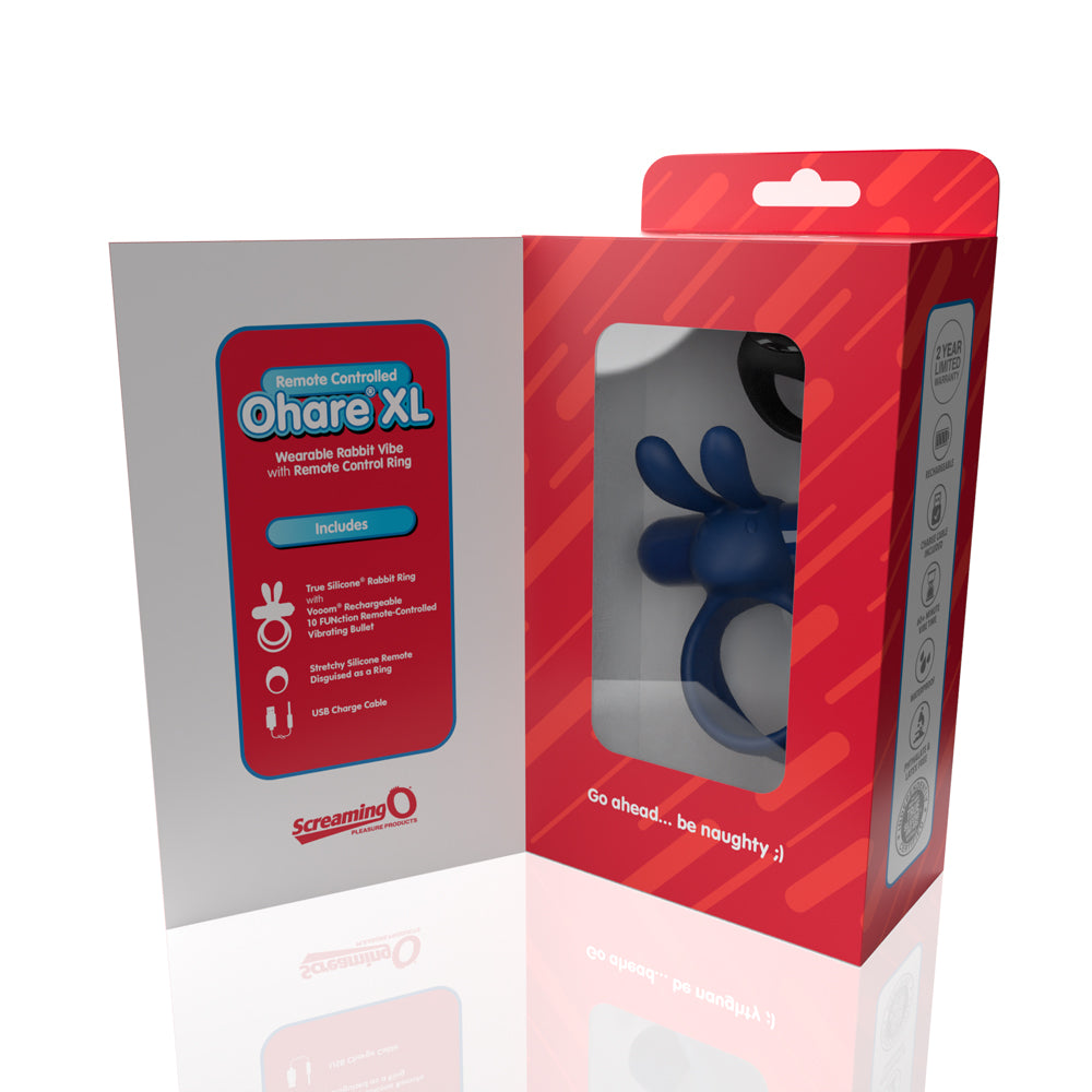 SCREAMING O - ANILLO VIBRADOR OHARE CON CONTROL REMOTO
