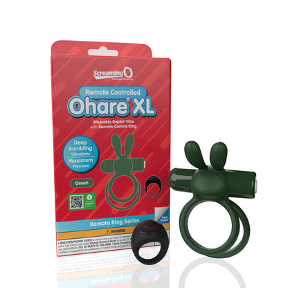 SCREAMING O - ANILLO VIBRADOR OHARE CON CONTROL REMOTO