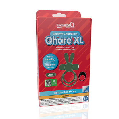 SCREAMING O - ANILLO VIBRADOR OHARE CON CONTROL REMOTO