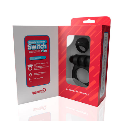 SCREAMING O - REMOTE CONTROLLED SWITCH VIBRATING RING
