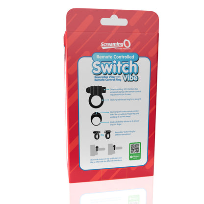 SCREAMING O - REMOTE CONTROLLED SWITCH VIBRATING RING