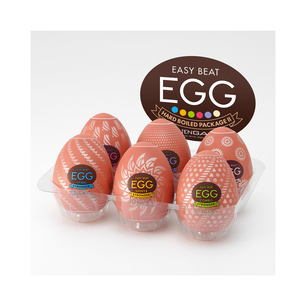 TENGA EGG VARIETY PACK HARD BOILED II 6 PACK