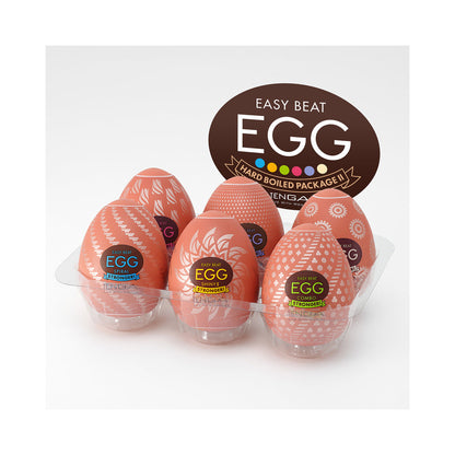 TENGA EGG VARIETY PACK HARD BOILED II 6 PACK