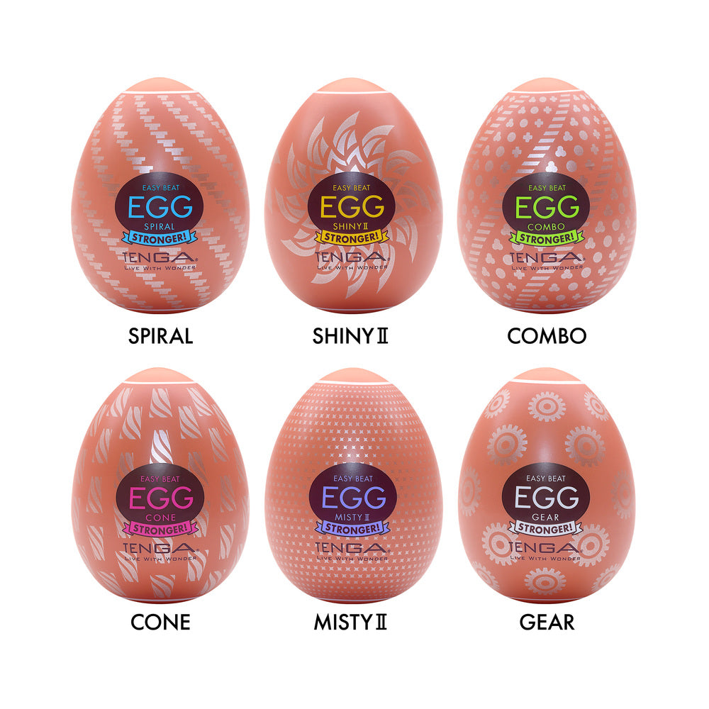 TENGA EGG VARIETY PACK HARD BOILED II 6 PACK