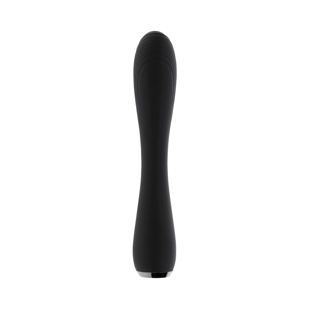 SELOPA - MIDNIGHT MAGIC RECHARGEABLE VIBRATOR SILICONE BLACK