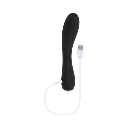 SELOPA MIDNIGHT MAGIC RECHARGEABLE VIBRATOR SILICONE BLACK