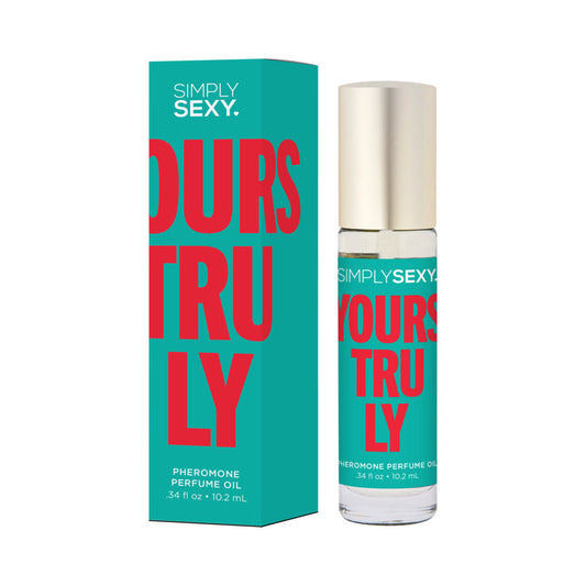 SIMPLY SEXY PHEROMONE PERFUME OIL ROLL-ON YOURS TRULY 0.34OZ