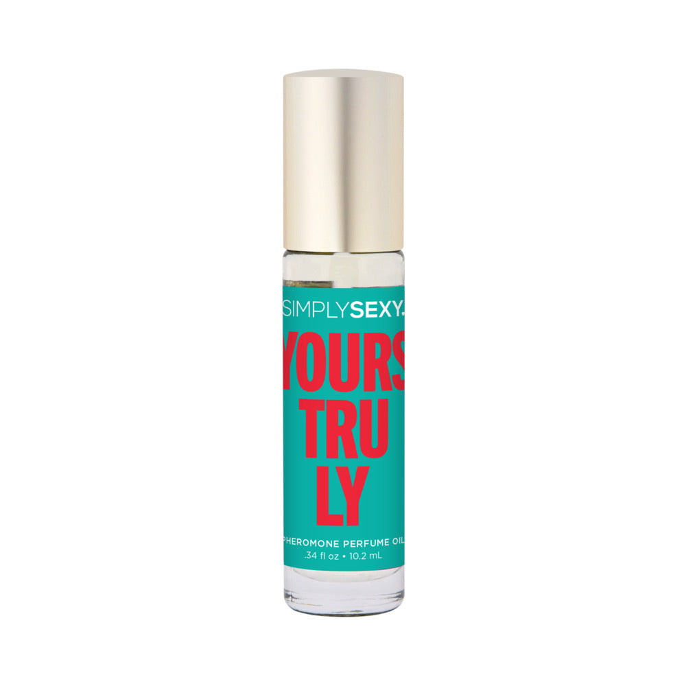 SIMPLY SEXY PHEROMONE PERFUME OIL ROLL-ON YOURS TRULY 0.34OZ