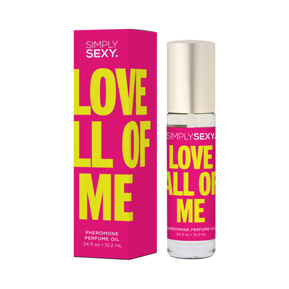 SIMPLY SEXY PHEROMONE PERFUME OIL ROLL-ON LOVE ALL OF ME 0.34OZ