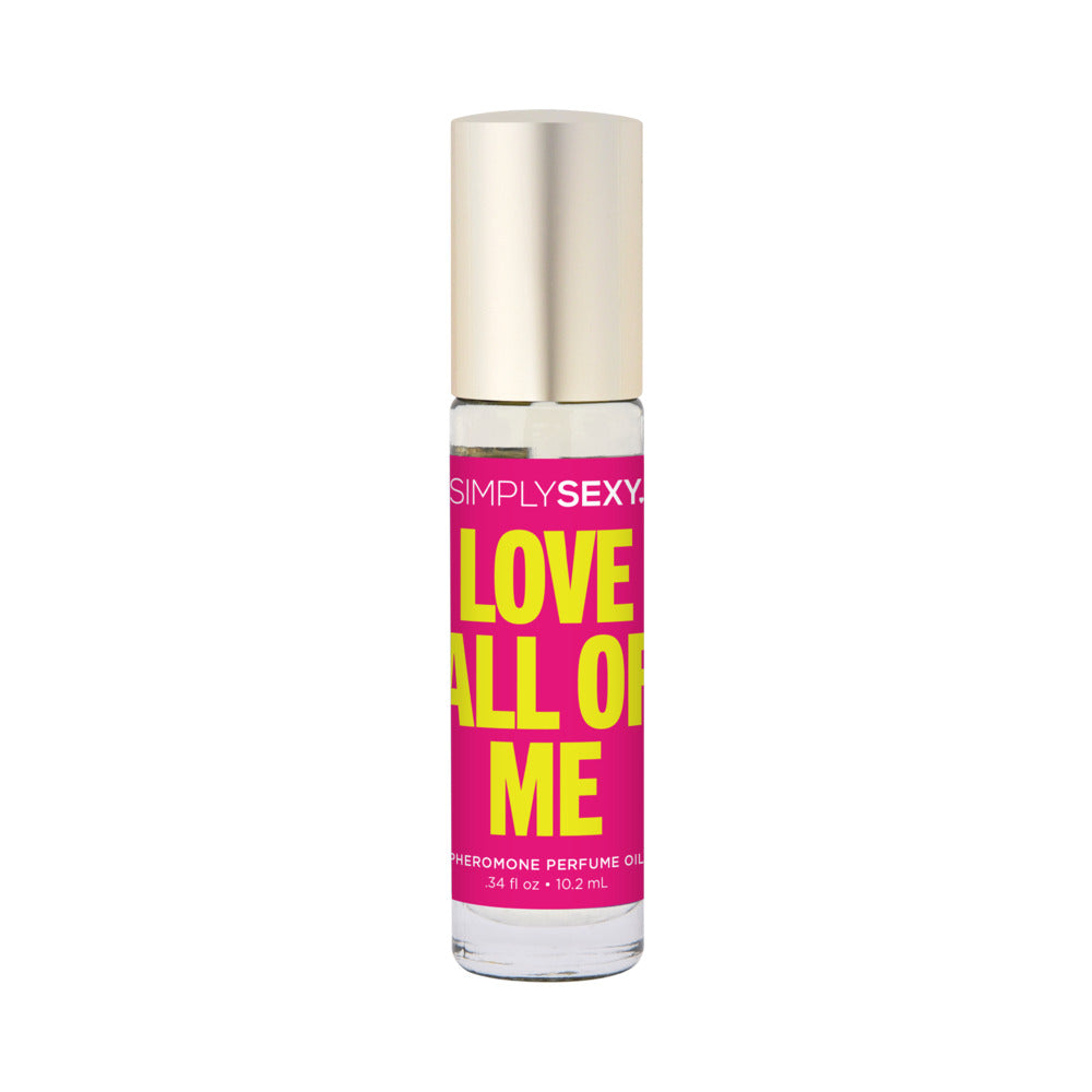 SIMPLY SEXY PHEROMONE PERFUME OIL ROLL-ON LOVE ALL OF ME 0.34OZ