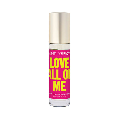 SIMPLY SEXY PHEROMONE PERFUME OIL ROLL-ON LOVE ALL OF ME 0.34OZ