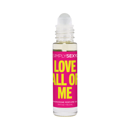 SIMPLY SEXY PHEROMONE PERFUME OIL ROLL-ON LOVE ALL OF ME 0.34OZ