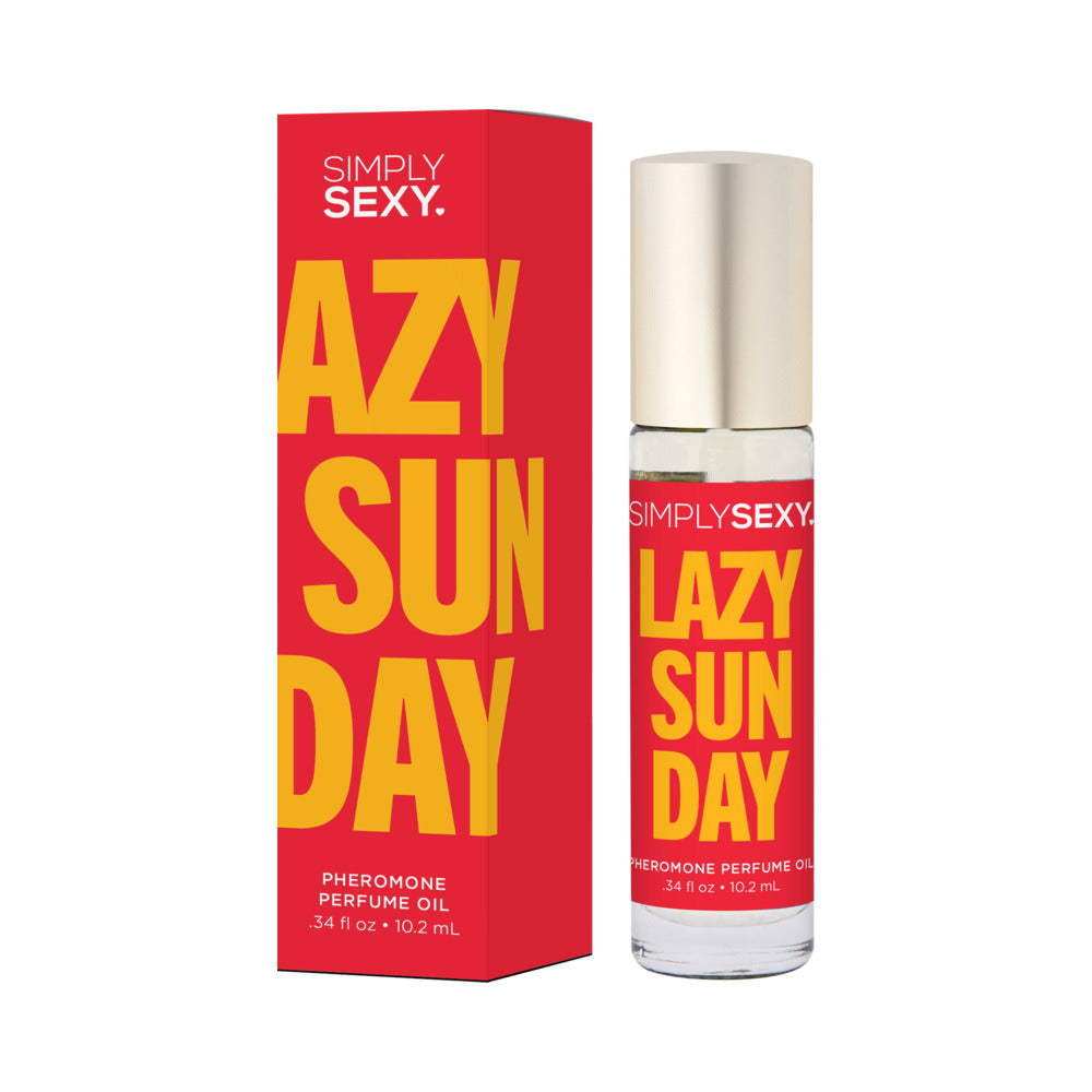 SIMPLY SEXY PHEROMONE PERFUME OIL ROLL-ON LAZY SUNDAY 0.34OZ