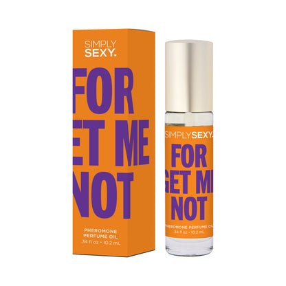 SIMPLY SEXY PHEROMONE PERFUME OIL ROLL-ON FORGET ME NOT 0.34OZ