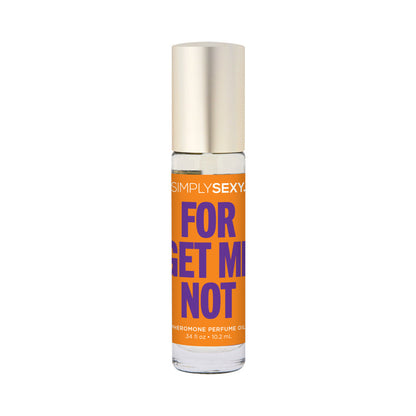 SIMPLY SEXY PHEROMONE PERFUME OIL ROLL-ON FORGET ME NOT 0.34OZ