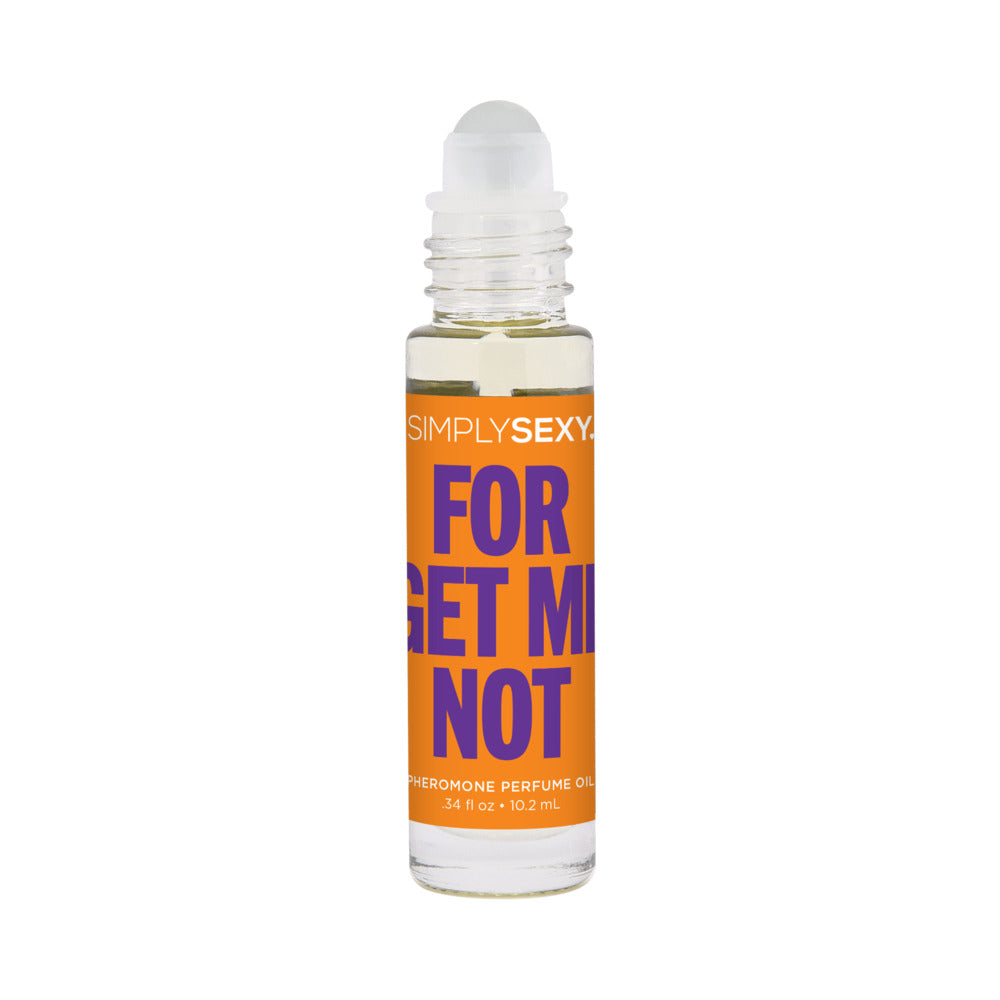 SIMPLY SEXY PHEROMONE PERFUME OIL ROLL-ON FORGET ME NOT 0.34OZ