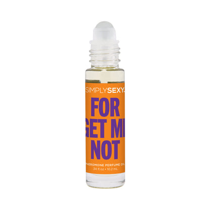 SIMPLY SEXY PHEROMONE PERFUME OIL ROLL-ON FORGET ME NOT 0.34OZ