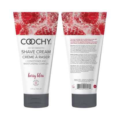 COOCHY BERRY BLISS SHAVE CREAM 0.5 OZ.