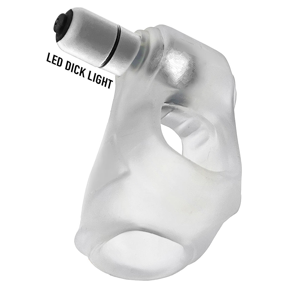 OXBALLS GLOWSLING COCKSLING LED CLEAR ICE