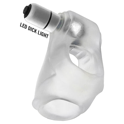 OXBALLS GLOWSLING COCKSLING LED CLEAR ICE