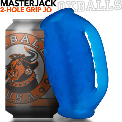 OXBALLS MASTERJACK DOUBLE PENETRATION JO BLUE ICE