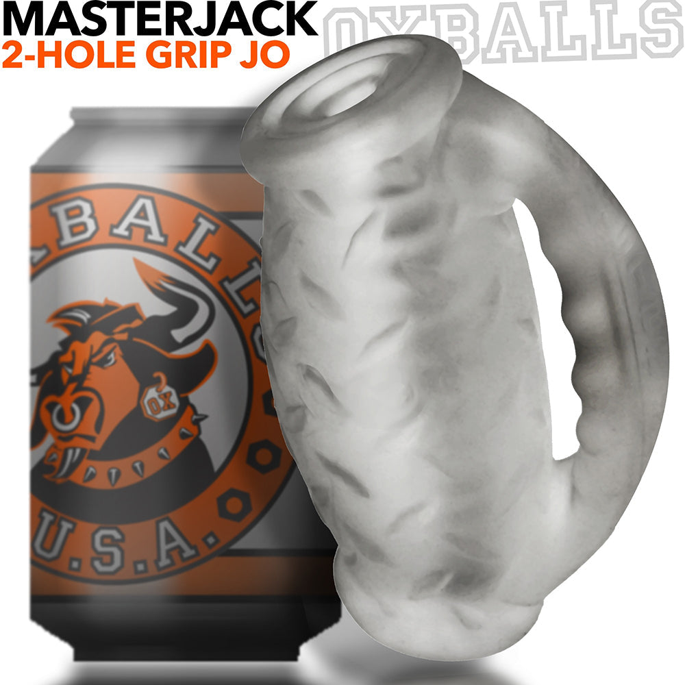 OXBALLS MASTERJACK DOUBLE PENETRATION JO CLEAR ICE