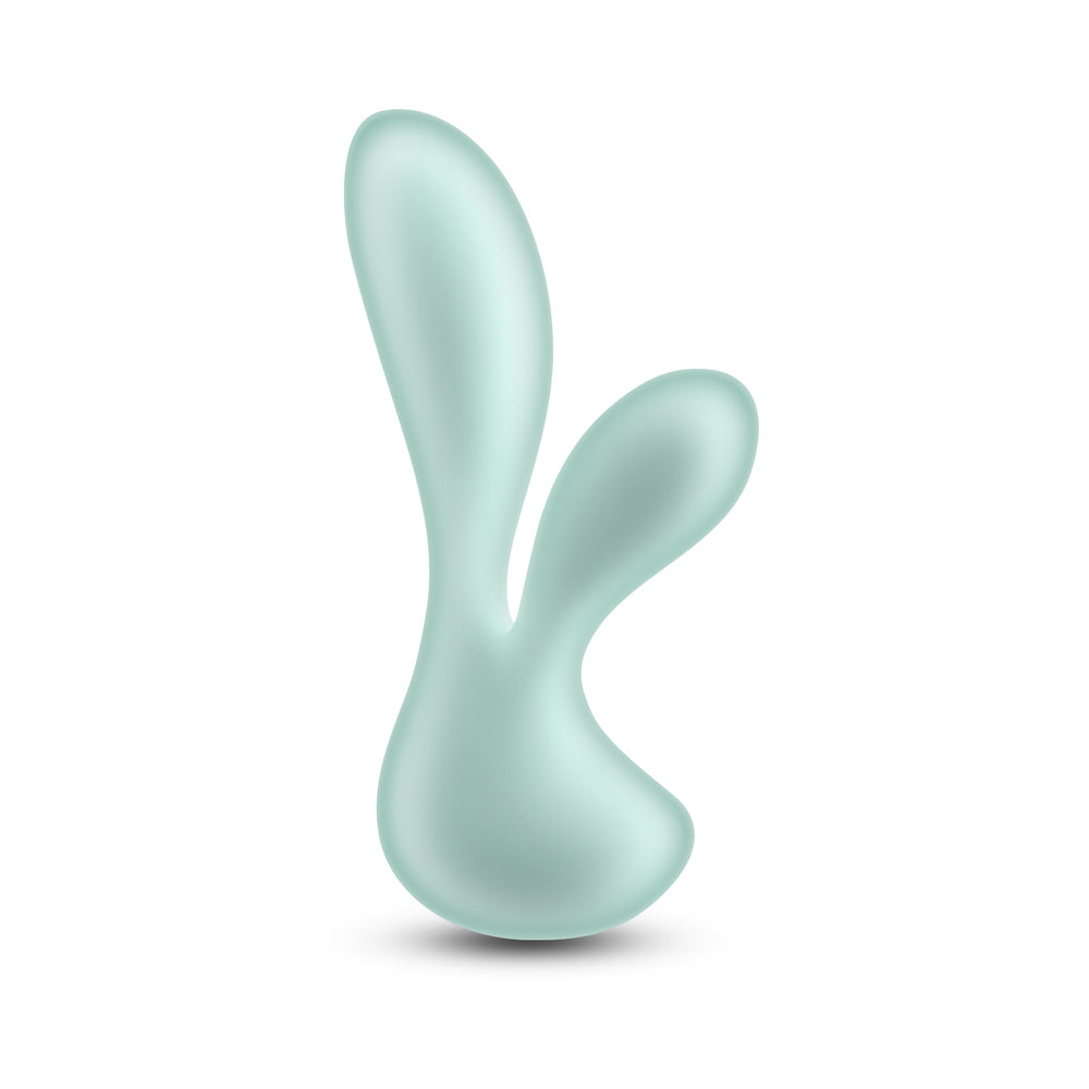 PURE LUNA PETITE VIBRATING RABBIT TEAL