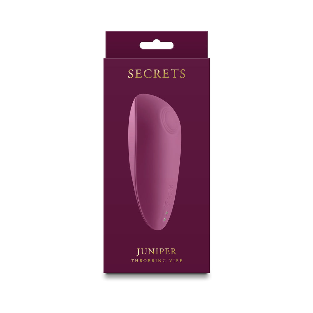 NS NOVELTIES - SECRETS JUNIPER THROBBING VIBE RUBY
