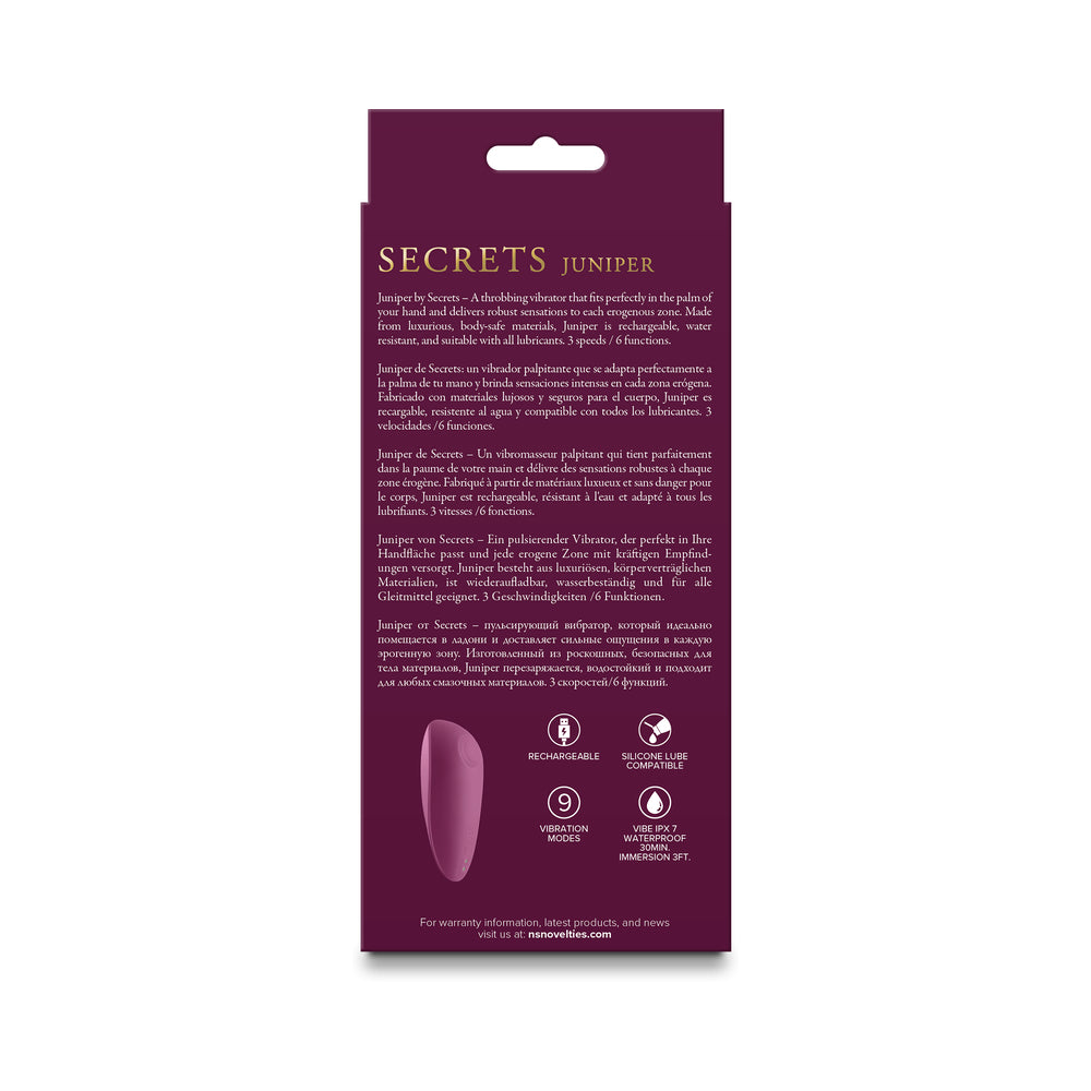SECRETS JUNIPER THROBBING VIBE RUBY
